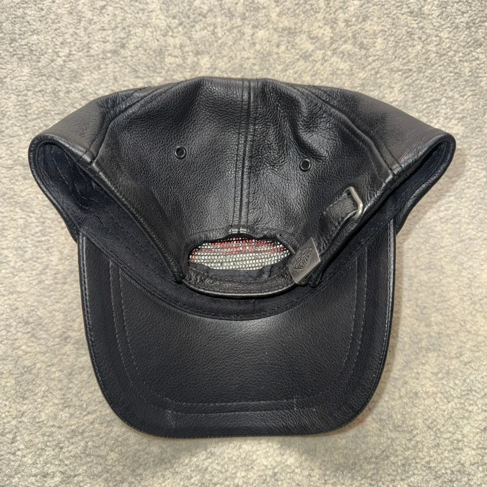 Vintage Harley Davidson Unisex Baseball Hat Cap Black Adjustable Shield Logo